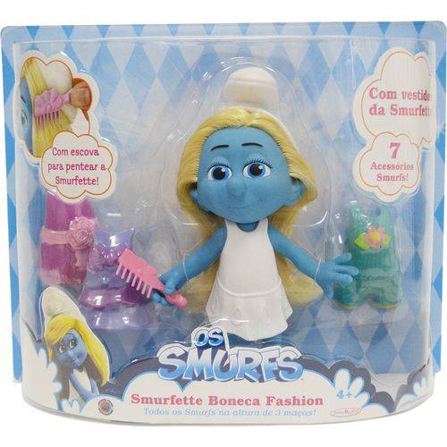 Tudo sobre 'Brinquedo os Smurfs Smurfette Boneca Fashion'