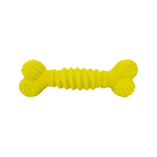 Brinquedo Osso Superbone Borracha Furacão Pet Nº1 P - Amarelo