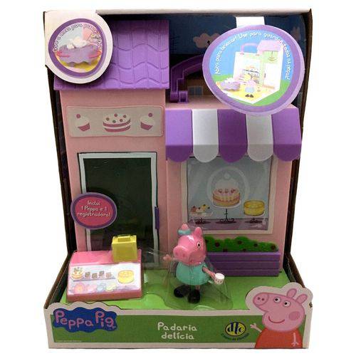 Tudo sobre 'Brinquedo Padaria e Confeitaria com Boneca Peppa Pig - Dtc'