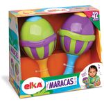 Brinquedo para Bebe Maracas C/sons Elka Unidade
