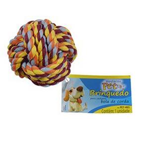 Brinquedo para Cachorro Bola de Corda Colors 6,5 Cm de Ø