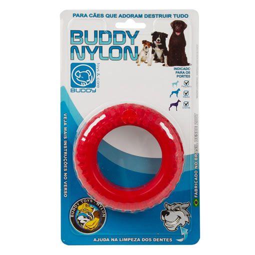 Brinquedo para Cachorro Buddy Toys Pneu de Nylon