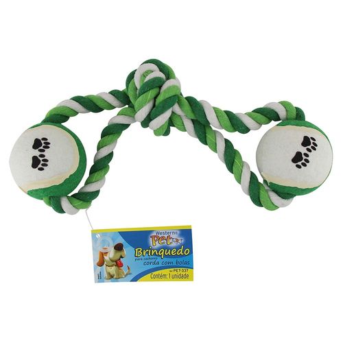 Brinquedo para Cães - Corda com Bolas