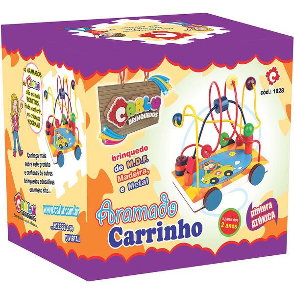 Brinquedo Pedagogico Carrinho Aramado 17X13X14,5CM - Harder Eletro