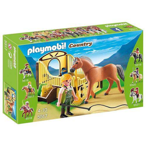 Brinquedo Playmobil Country Cavalos 5516
