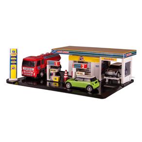 Brinquedo Poliposto Combustível com Carrinhos e Caminhão 5504 Poliplac - Amarelo