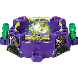 Brinquedo Spin Strikers Mega-Arena de Batalha Tartarugas Ninja - DTC