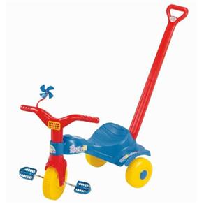 Brinquedo Triciclo Tico-Tico Pop com Haste Magic Toys Ref.: 2111