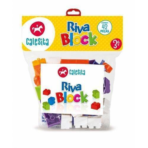 Brinquedos de Montar Riva Block 42 Pecas