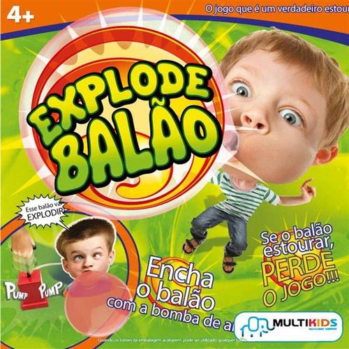 Bubble Gum Game Explode Balão Br209 Multikids