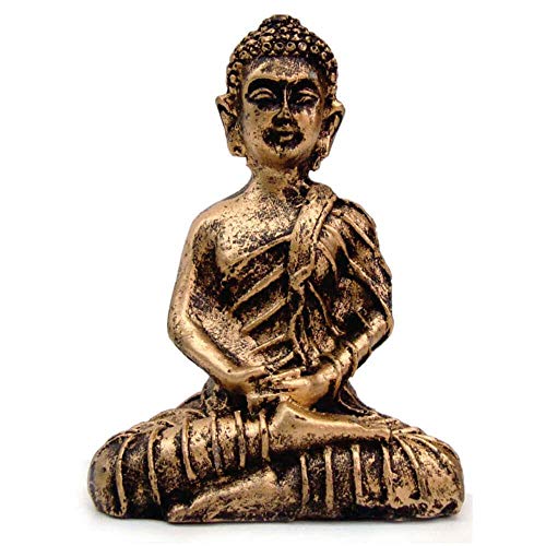 Buda Hindu Mini Meditação Estátua Decoração.