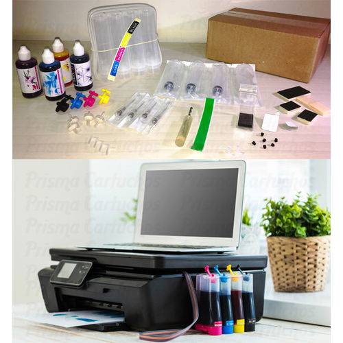 Bulk Ink para Impressora Multifuncional HP Photosmart C3180