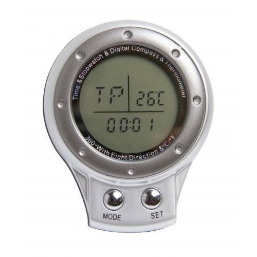 Bússola Digital 4 em 1: + Relógio, Cronômetro e Termômetro VIV-DC40 Vivitar