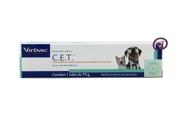 C.E.T. Pasta Enzimática Higiene Oral 70g - Virbac