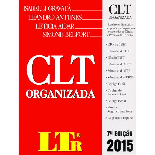 C.l.t. Organizada - 07ed/15