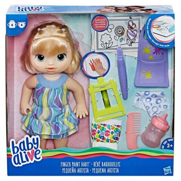 C0960 Baby Alive Pequena Artista Loira - Hasbro