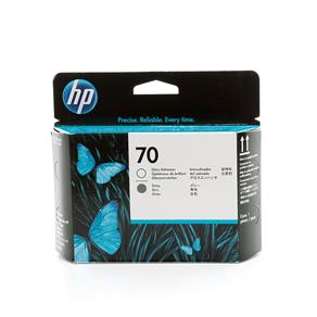 Cabeça de Impressão HP 70 Gloss Enhancer e Cinza C9410A