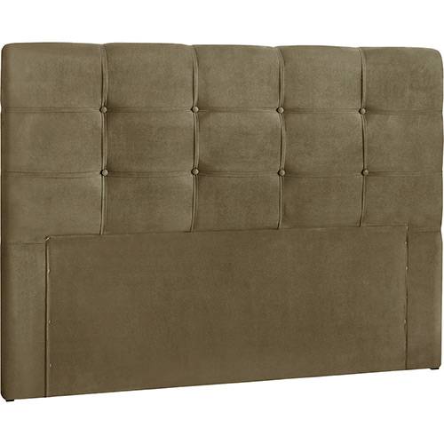 Cabeceira Queen Clean Nobuck Marrom Taupe - Simbal