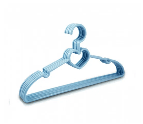 Cabide de Coração com 5 Peças (Azul)