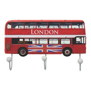 Cabideiro London Bus 26X17 Kapos - Vermelho
