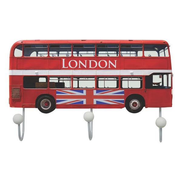 Cabideiro London Bus 26X17 Vermelho Kapos