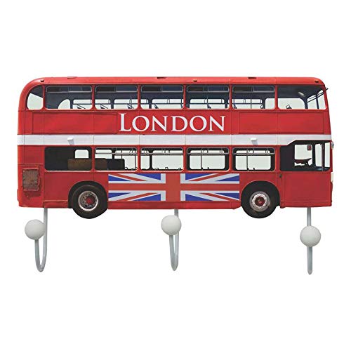 Cabideiro London Bus 26X17 Vermelho Kapos