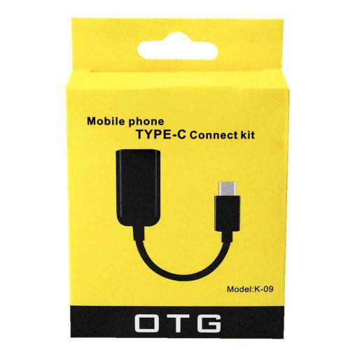 Cabo Adaptador OTG USB Type C (USB C) - S / M