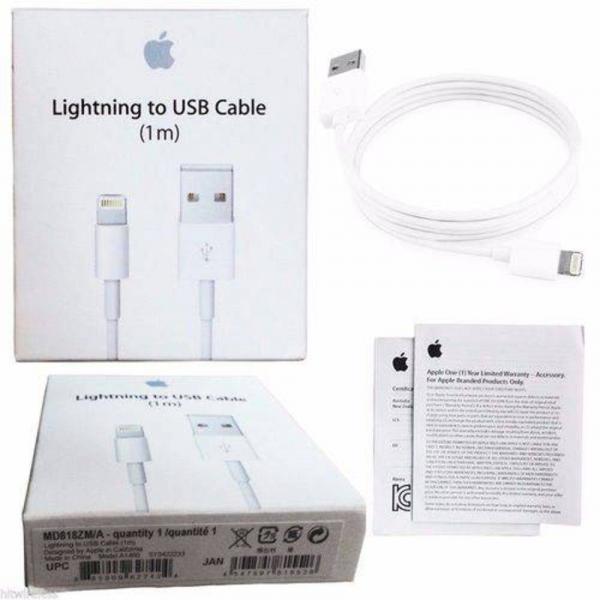 Cabo Carregador para Apple Lightning USB 1m Iphone 5 6 7 - Magic Buy