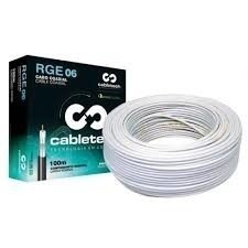 Cabo Coaxial Cabletech Rg06 60% 305