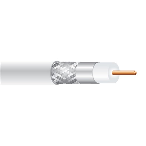 Cabo Coaxial Cabletech Rge-06 60% 100M Branco