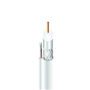 Cabo Coaxial Cabletech Rge-59 67% + Tp3 100 Mt Branco