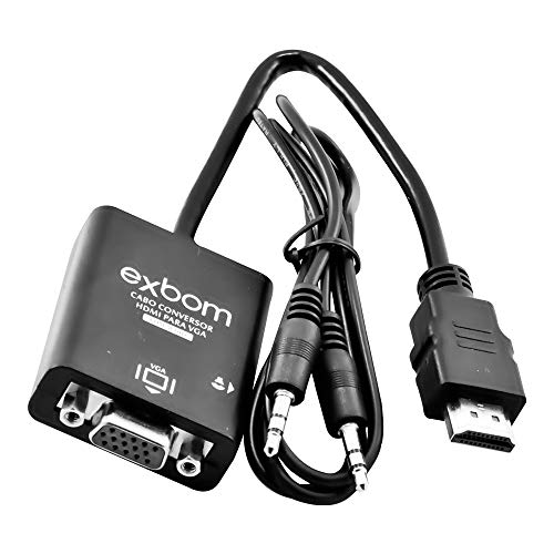 Cabo Conversor HDMI para VGA com Áudio, Cirilo Cabos, 273778