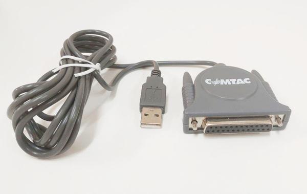Cabo Conversor USB 2.0 para Paralelo DB25 1,2m - Comtac