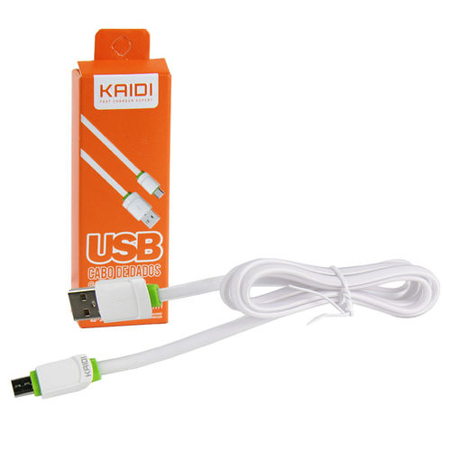 Cabo de Dados V8 Mini USB X USB 1M - KAIDI