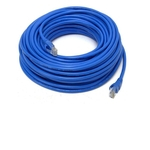 Cabo De Rede Azul 30 Metros Rj45 Crimpado Cat5E Internet Lan