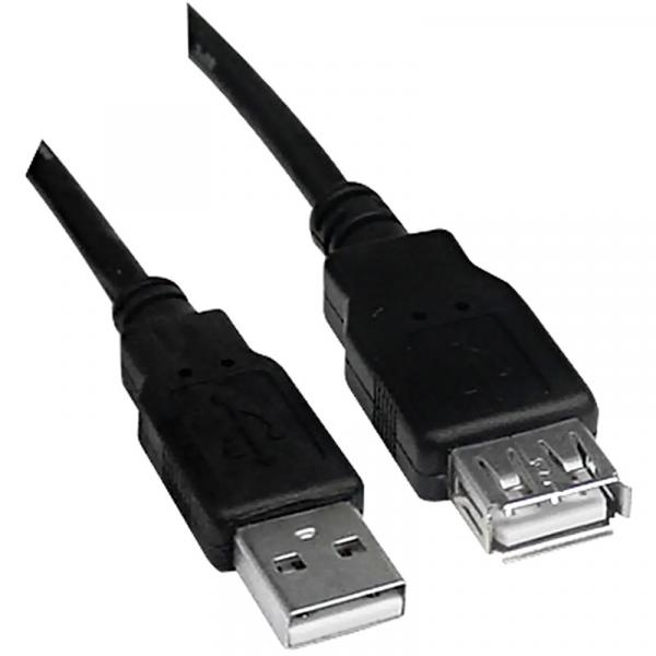 Cabo Extensor USB AM e USB AF 1.8m PCYES - Pcyes
