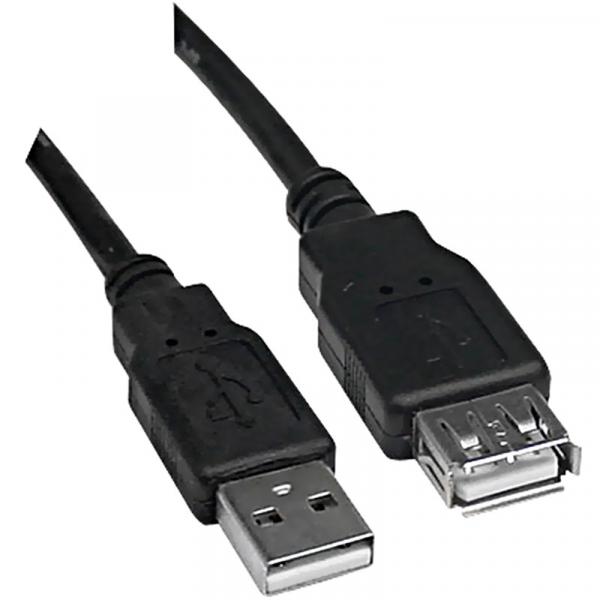 Cabo Extensor USB AM e USB AF 5m PCYES - Pcyes