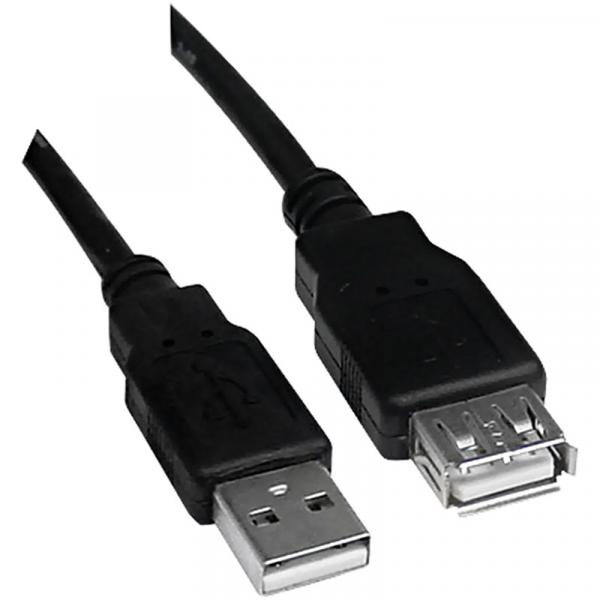 Cabo Extensor USB AM e USB AF 3m PCYES - Pcyes