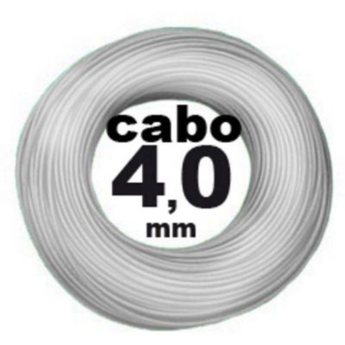 Cabo Flexivel 4mm 750v Branco Rolo com 100 Metros