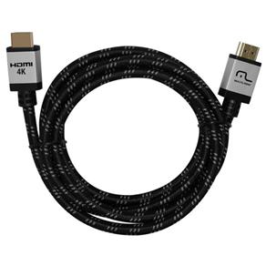 Cabo HDMI 2.0 4K Nylon 1,8 M - Multilaser