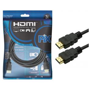 Cabo HDMI 1.4 4k UltraHD 3,0m 018-0314 Pix