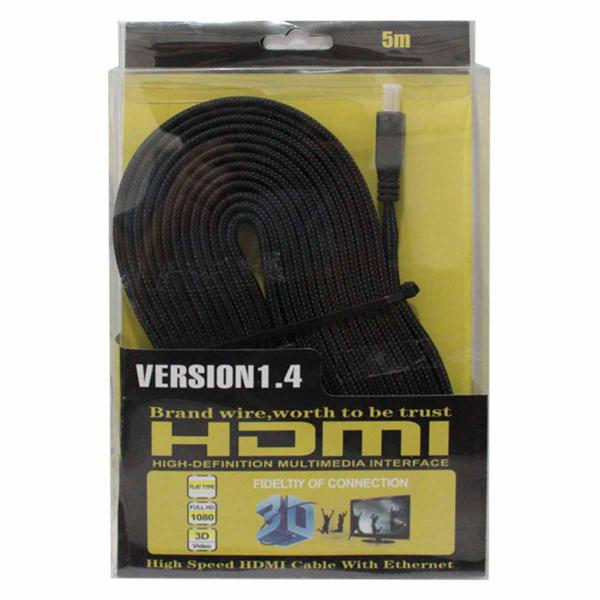 Cabo HDMI 1.4 5 Metros Full HD 1080P - VR - Vrcabos