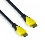 Cabo HDMI 4K 5m Versão 2.0 Malha de Nylon e Filtro Blindado