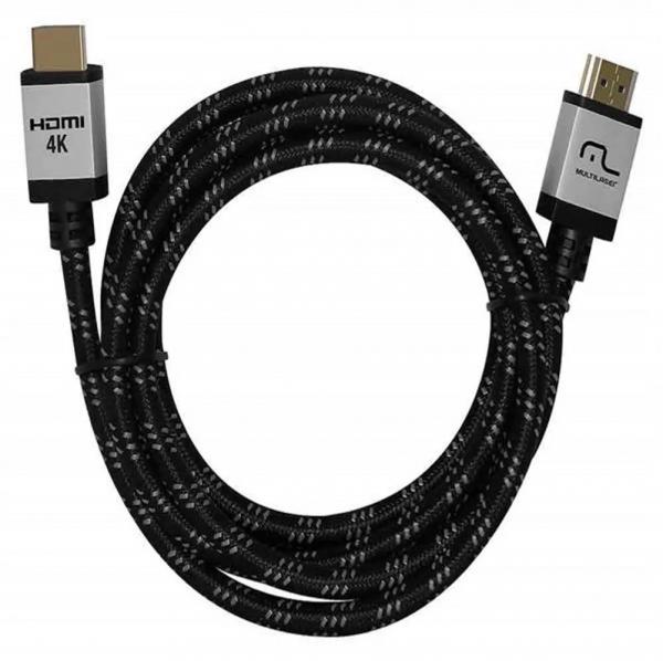 Cabo HDMI Multilaser 2.0 4K Nylon 3M - WI296