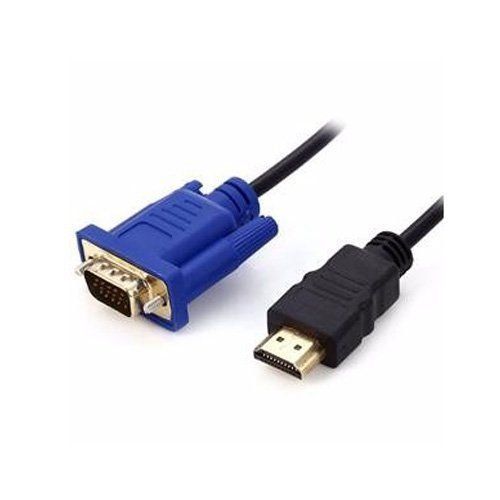 Tudo sobre 'Cabo HDMI X VGA Macho 3 Metros'