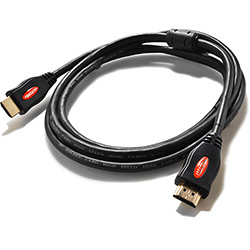 Cabo Monitor HDMI 1.4 Filtro - Preto 2m - MD9 Info