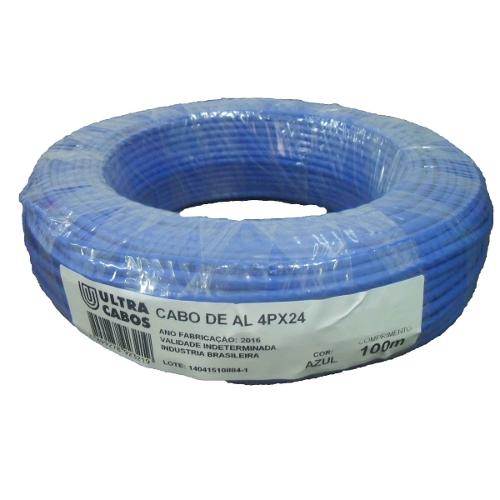 Cabo Rede Cat5e 8 Vias Rolo 100m