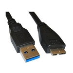 Cabo USB 3.0 - AM (Macho) > Micro (Macho) 1,0m MD9 - 7499 (cabo p/ HD externo)