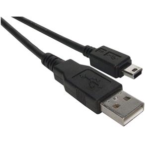 Cabo USB 2.0 - AM (Macho) > Mini USB (Macho) 0,8m MD9 - 7110 MD9