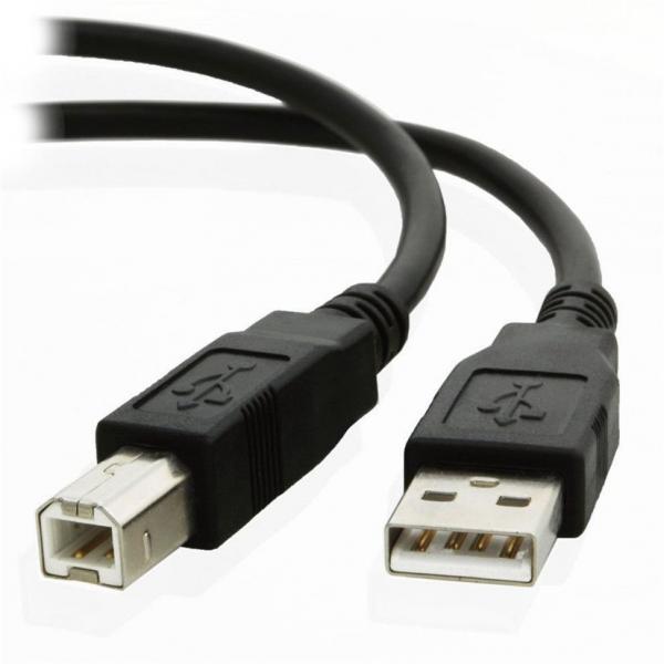Cabo USB 2.0 3 Metros para Impressora A/B - Plus Cable